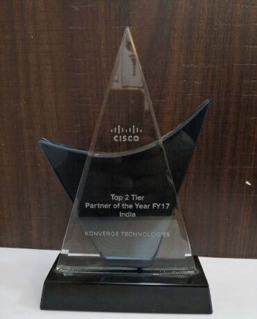 CISCO Top 2 Tier partner of the year 2017